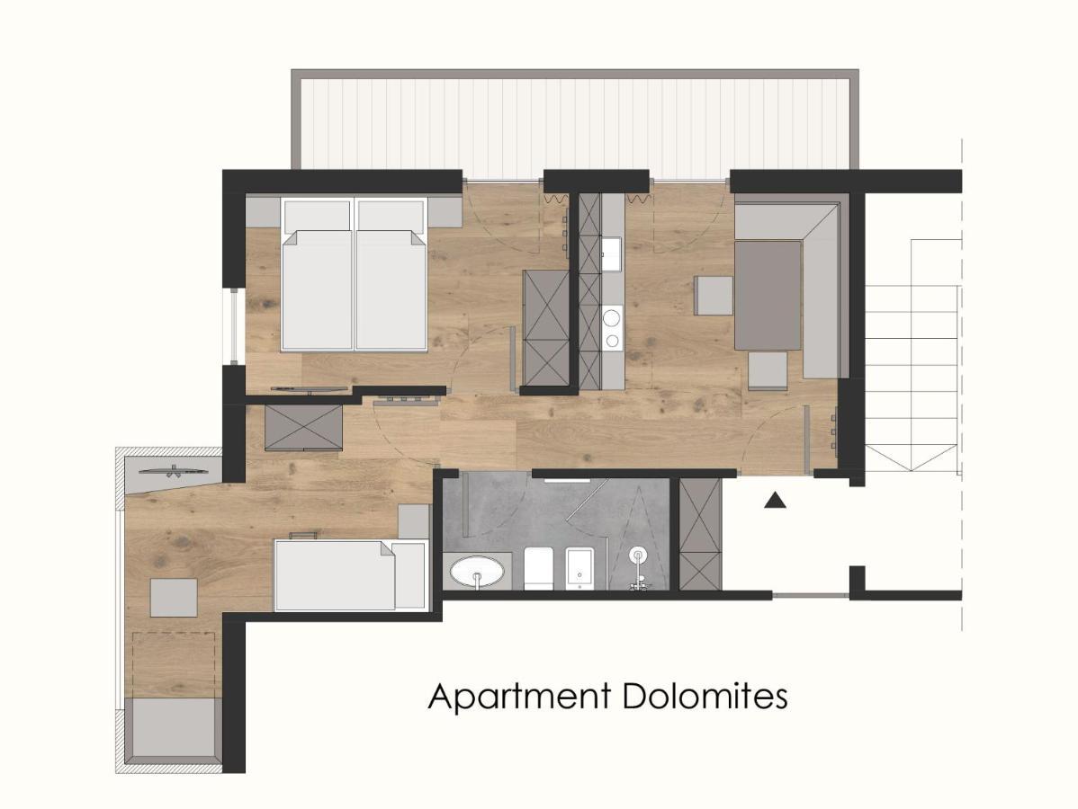 Pramstaller Apartments San Lorenzo di Sebato Eksteriør bilde